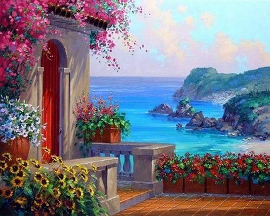 Mare In Grecia Diamond Painting