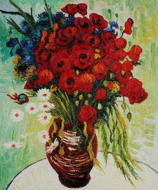 Margherite E Papaveri Diamond Painting