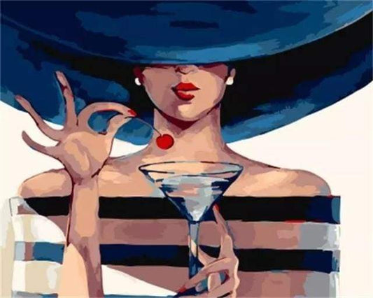 Martini Time Diamond Painting kit diamond painting