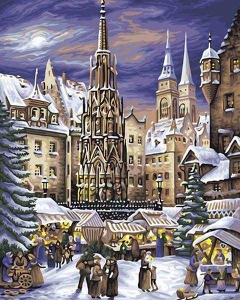 Mercatino Di Natale Di Norimberga Diamond Painting