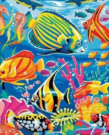 Mondo Subacqueo Diamond Painting