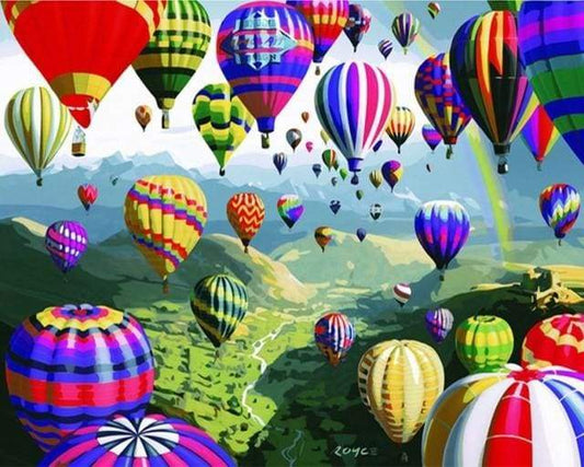 Mongolfiera Diamond Painting