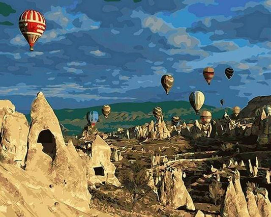 Mongolfiera In Turchia Diamond Painting