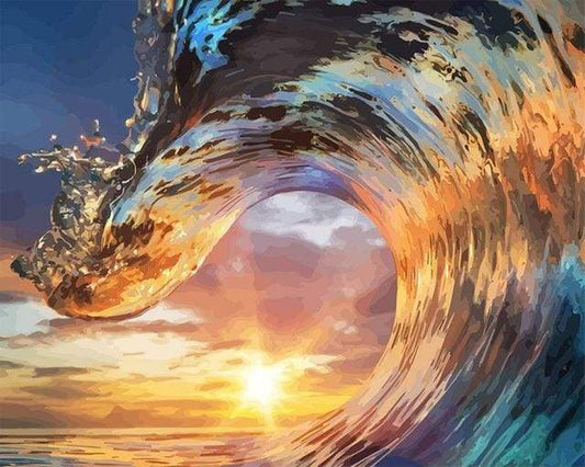 Nell'Onda Diamond Painting kit diamond painting