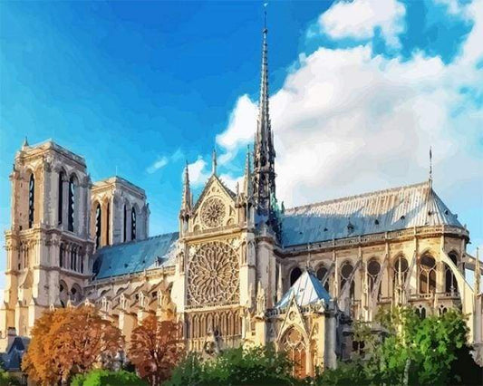 Notre Dame De Paris Diamond Painting | Seos Shop ®
