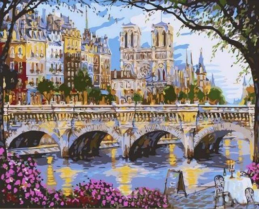 Notre Dame De Paris E La Senna Diamond Painting | Seos Shop ®