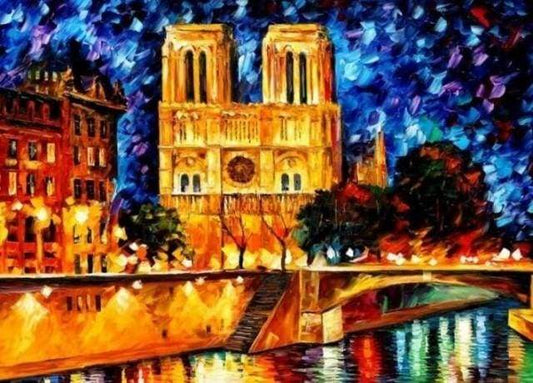 Notre Dame Di Notte Diamond Painting