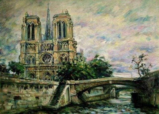 Notre Dame Vintage Diamond Painting