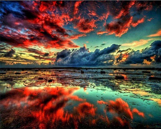 Nubi riflesse Diamond Painting | Seos Shop ®