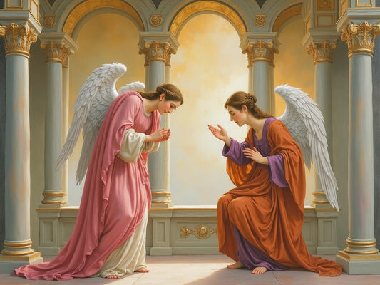 Diamond Painting L'Annunciazione - Beato Angelico