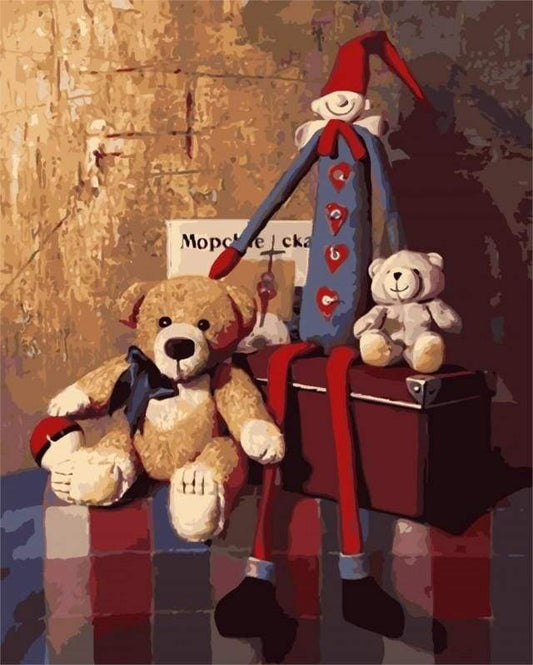 Orsacchiotti E Marionette Diamond Painting