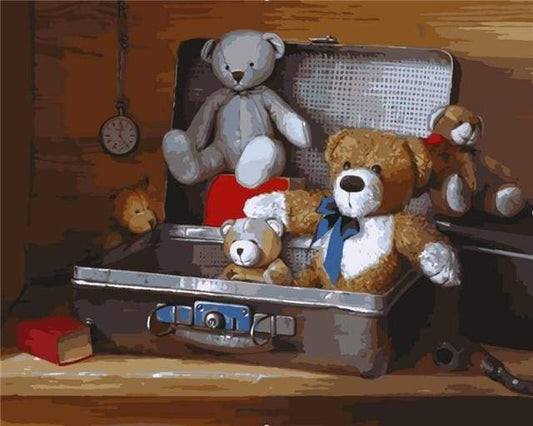 Orsi Di Peluche Diamond Painting
