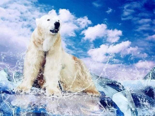 Orso Polare Diamond Painting