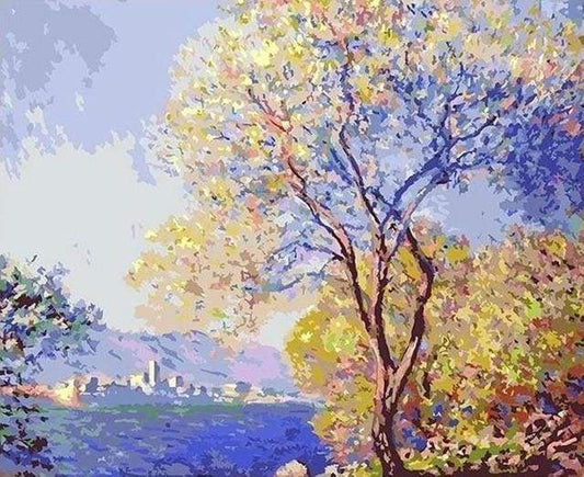 Paesaggio Dai Colori Graziosi Diamond Painting