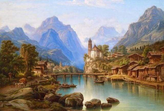 Paese Magico Diamond Painting