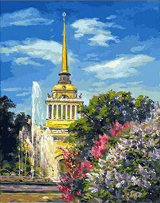 Pagoda In Asia Diamond Painting