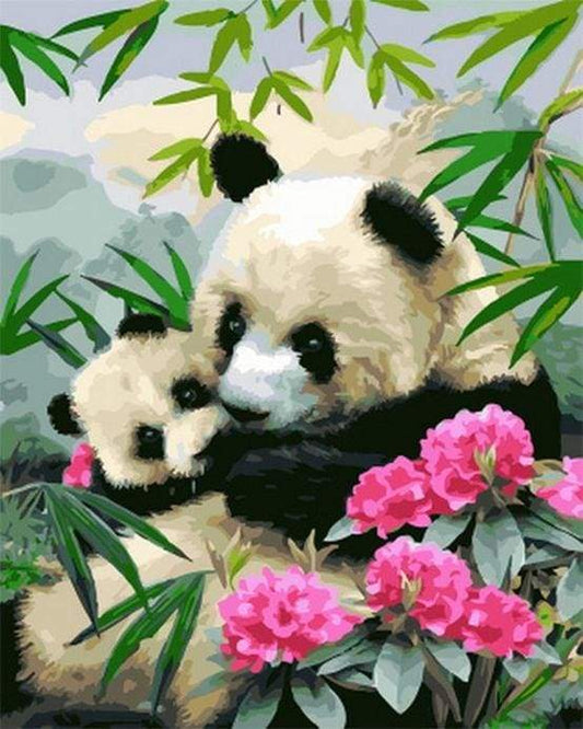 Panda Giganti Diamond Painting