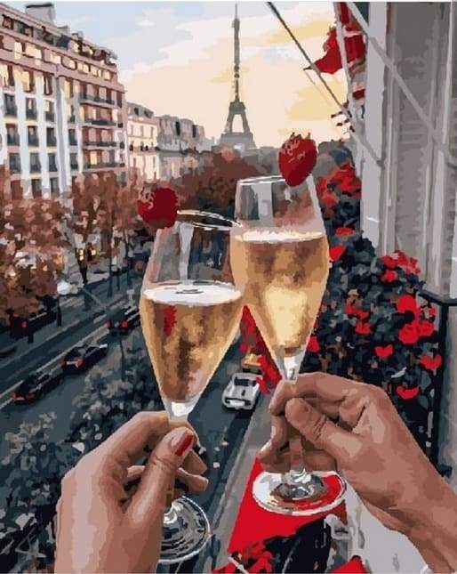 Parigi Con Amore Diamond Painting