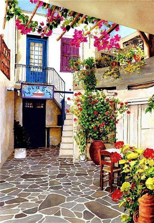 Patio A Parigi Diamond Painting