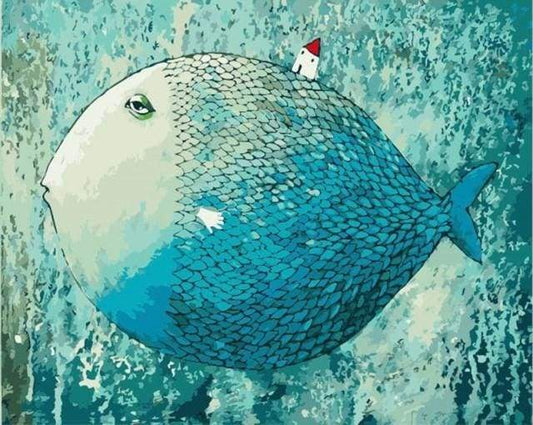 Pesce Artistico Diamond Painting