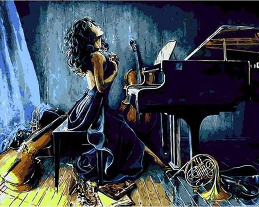 Pianista Di Talento Diamond Painting