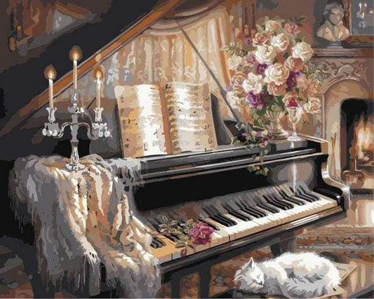 Pianoforte Diamond Painting