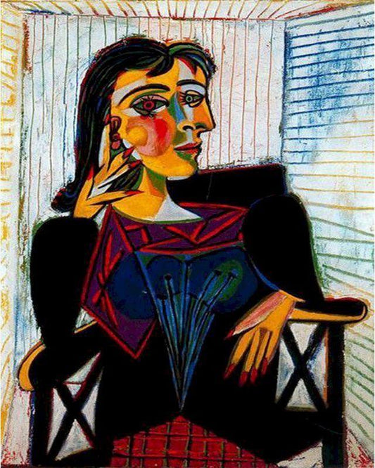 Picasso Ritratto di Dora diamond painting kit completo
