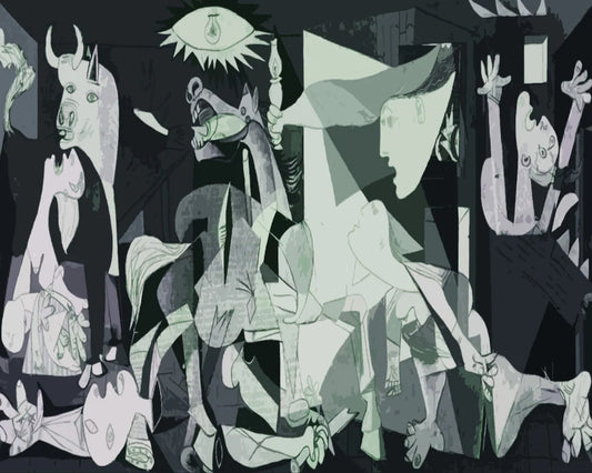 Picasso Guernica diamond painting kit completo