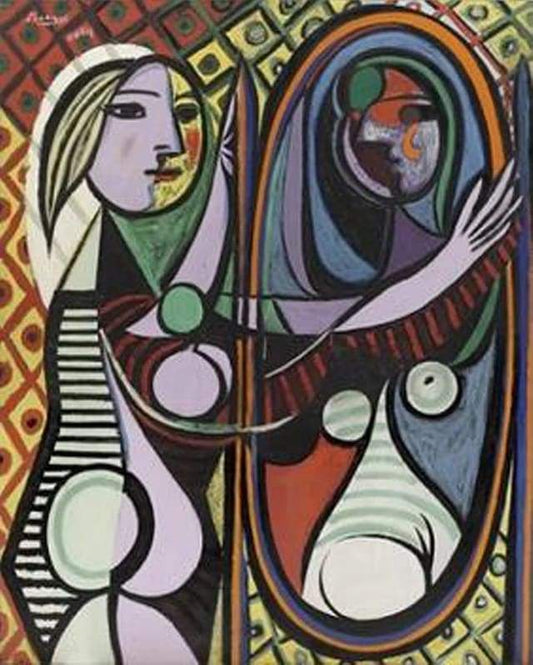 Picasso Ragazza Davanti Allo Specchio diamond painting kit completo