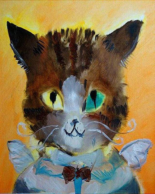 Piccolo Angelo Gatto Diamond Painting