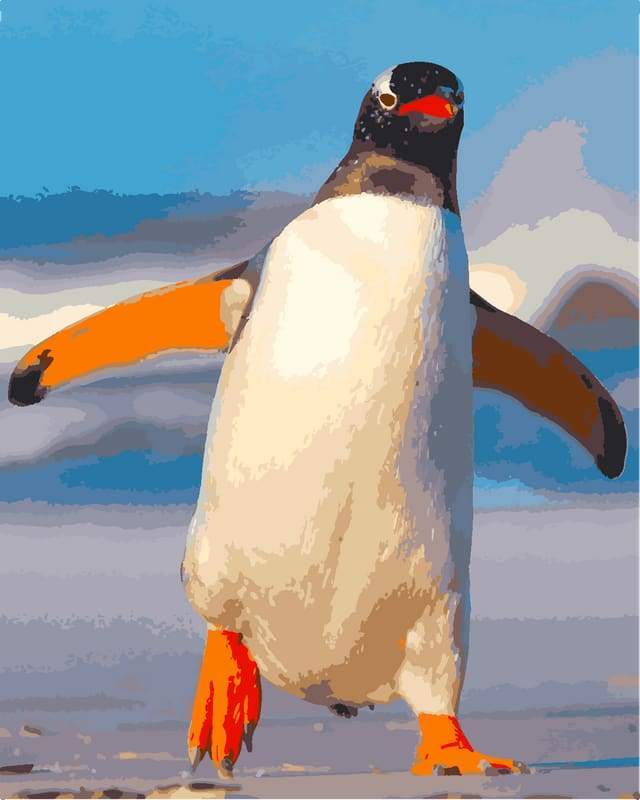 Pinguino Diamond Painting