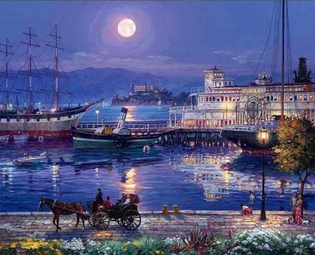 Porto Di Notte Diamond Painting | Seos Shop ®