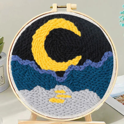 Punch Needle Kit Al chiaro di luna Diamond Painting | Seos Shop ®