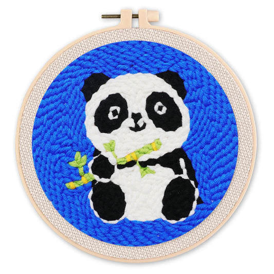 Punch Needle Kit Baby panda Diamond Painting | Seos Shop ®