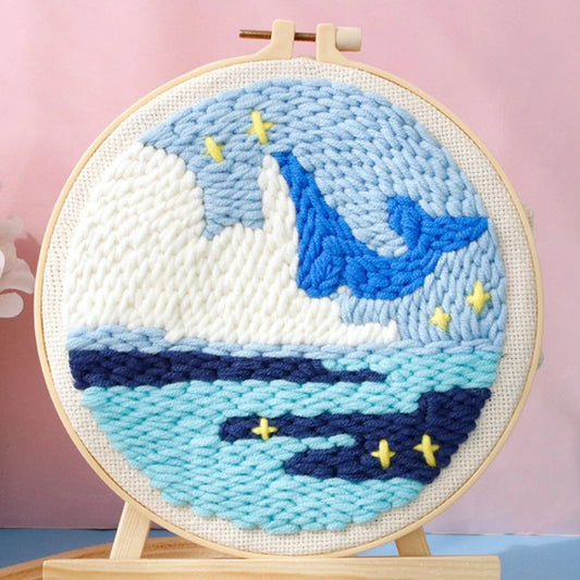 Punch Needle Kit Balena e stelle Diamond Painting | Seos Shop ®