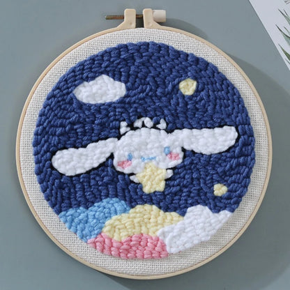 Punch Needle Kit Coniglietto fra le nuvole Diamond Painting | Seos Shop ®