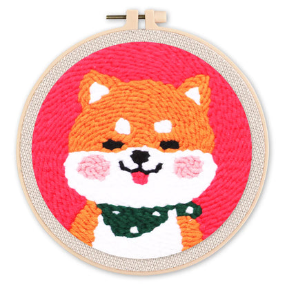 Punch Needle Kit Cucciolo Shiba Diamond Painting | Seos Shop ®
