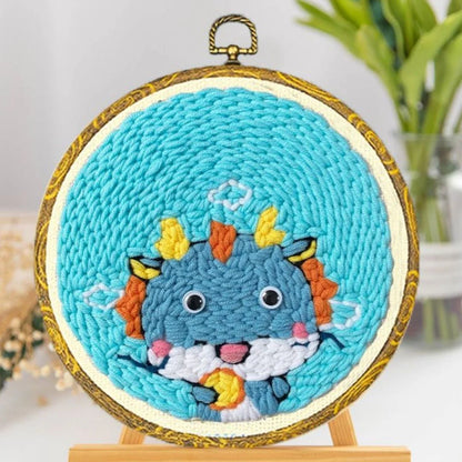 Punch Needle Kit Draghetto con mooncake Diamond Painting | Seos Shop ®