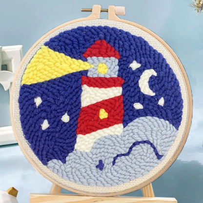 Punch Needle Kit Faro di notte Diamond Painting