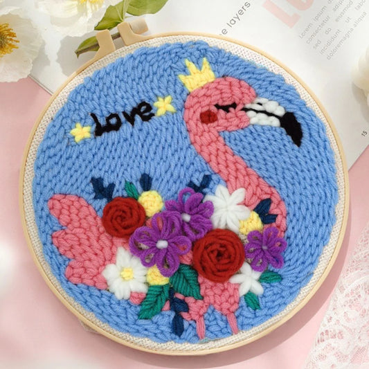 Punch Needle Kit Fenicottero Diamond Painting | Seos Shop ®