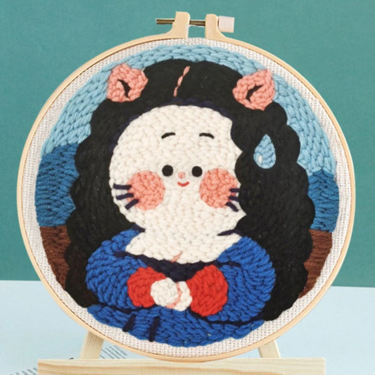 Punch Needle Kit La coniglietta Gioconda Diamond Painting