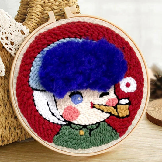 Punch Needle Kit La pipa Diamond Painting