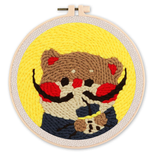 Punch Needle Kit Lunghi baffi Diamond Painting | Seos Shop ®