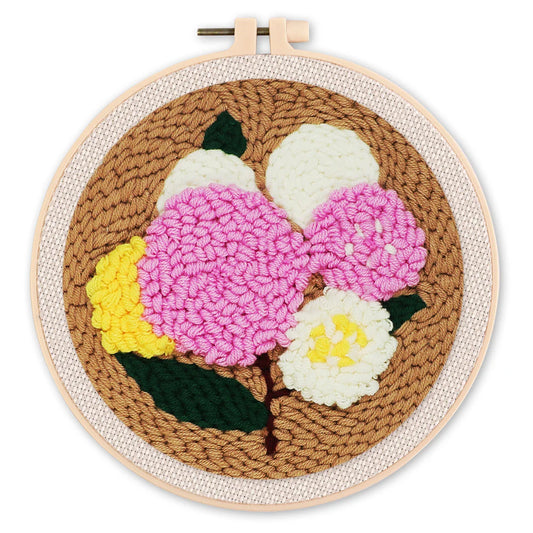 Punch Needle Kit Mazzo di fiori Diamond Painting