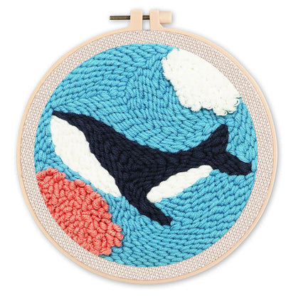 Punch Needle Kit Orca nel mare Diamond Painting | Seos Shop ®