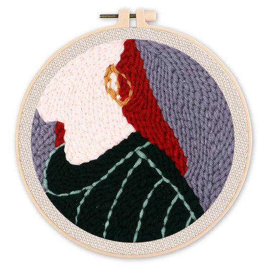 Punch Needle Kit Orecchini Diamond Painting
