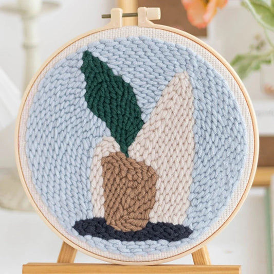 Punch Needle Kit Pianta in vaso Diamond Painting