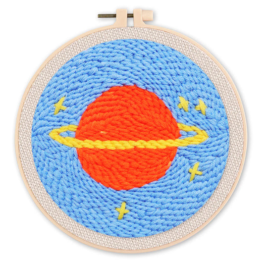 Punch Needle Kit Saturno Diamond Painting