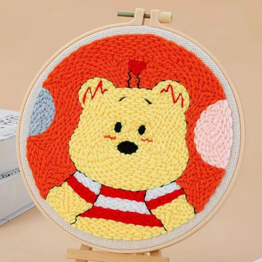 Punch Needle Kit Simpatico orsacchiotto Diamond Painting | Seos Shop ®