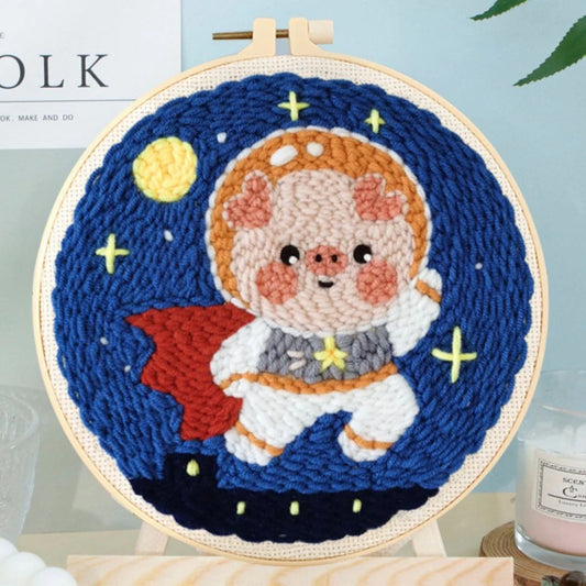 Punch Needle Kit Super astronauta Diamond Painting | Seos Shop ®